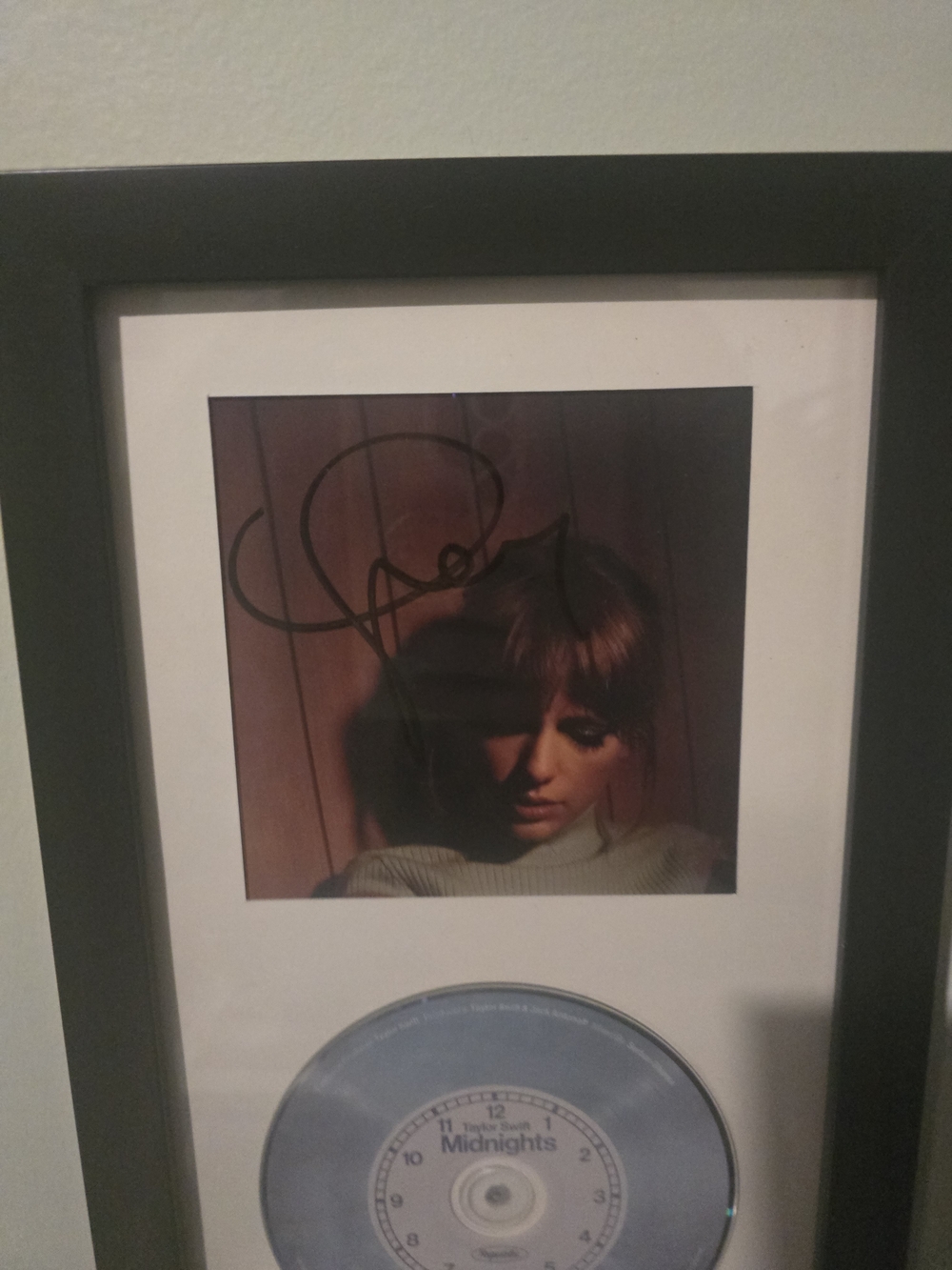 Taylor Swift | Midnights Moonstone Signed CD Framed - Picture 4 of 4